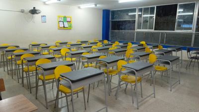 Espacio físico de un aula de clase - I.E. Josefa Campos