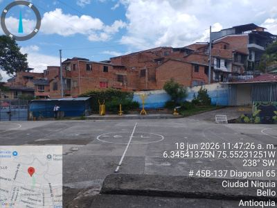 Cancha de futbol principal