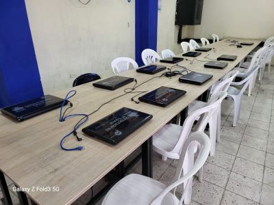 Aula de informática sede principal