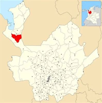Ubicación del municipio de Chigorodó en Antioquia