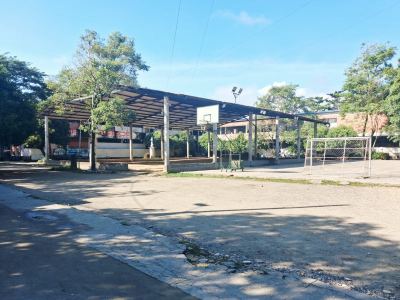 Cancha Deportiva y Espacio Techado