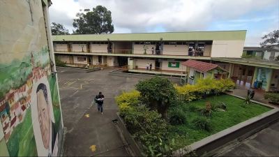 Nuestro colegio antes del terremoto del 10 de Agosto