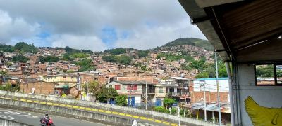 Vista desde el Bloque de tres pisos de la Sede Juan Pablo II