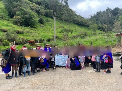 Integración de la Escuela San Pedro Peña del Corazón y sus sedes, estudiantes y maestros. Fotografía de Jeny Esperanza Cuchillo Tróchez, 28 de enero de 2026.