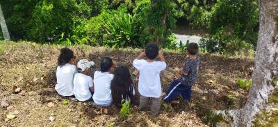 Proyecto de avistamiento de Aves, Estudiantes Multigrado Escuela Rural Simon Bolivar