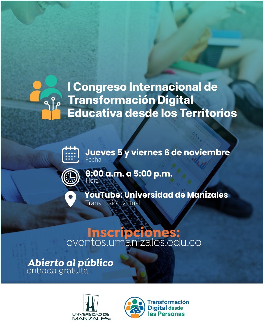 Inscripciones abiertas al I Congreso Internacional de Transformación Digital Educativa desde los Territorios